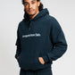 Run Club Chain Stitch Hoodie - Navy