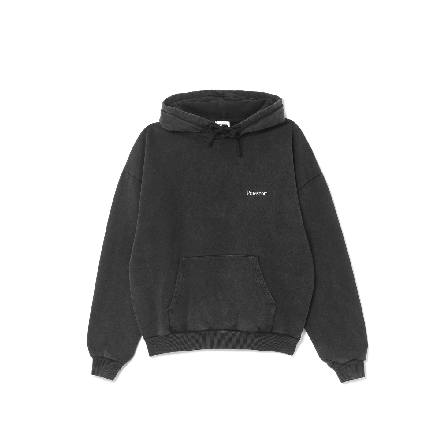 For the Long Run Hoodie - Washed Black