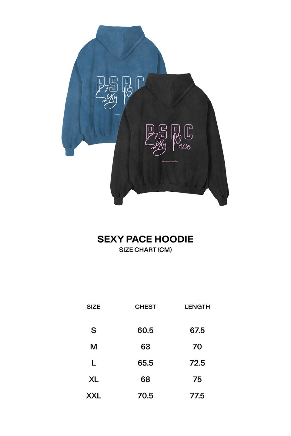 PSRC Sexy Pace Hoodie - Monaco Blue